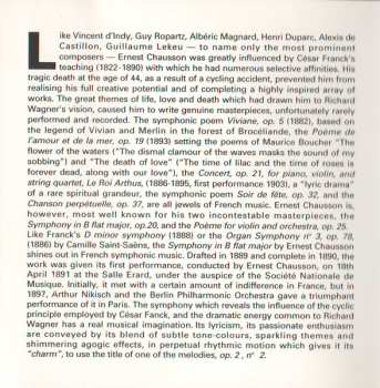 CD David Oistrach: Chausson: Symphony, Poeme • Saint-Saëns: Introduction And Rondo Capriccioso