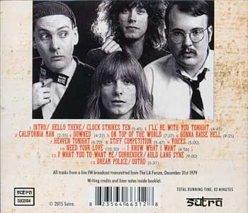 CD Cheap Trick: Auld Lang Syne (New Year's Eve Broadcast 1979)