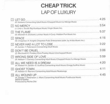 CD Cheap Trick: Lap Of Luxury