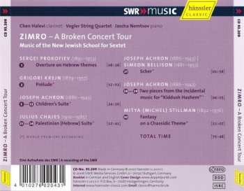 CD Vogler Quartett: Zimro, A Broken Concert Tour: Music Of The New Jewish School For Sextet