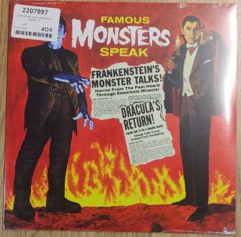 LP Cherney Berg: Famous Monsters Speak CLR
