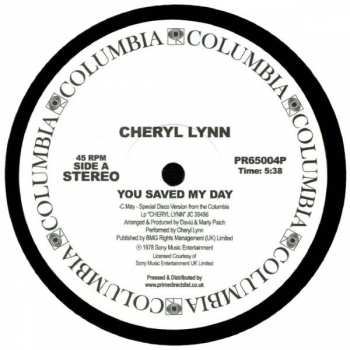 LP Cheryl Lynn: You Saved My Day