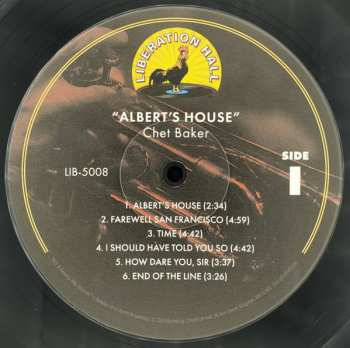 LP Chet Baker: Albert's House