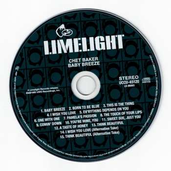 CD Chet Baker: Baby Breeze LTD