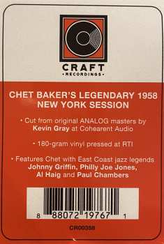 LP Chet Baker: In New York