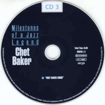 10CD/Box Set Chet Baker: Milestones Of A Jazz Legend