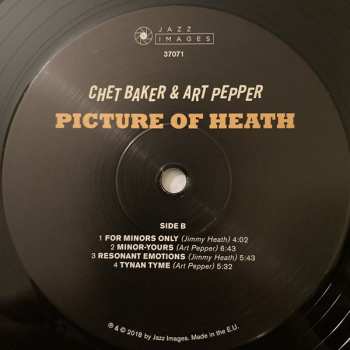 LP Chet Baker: Picture of Heath DLX | LTD | PIC