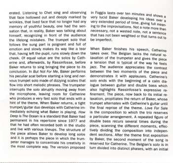 CD Chet Baker: Signature