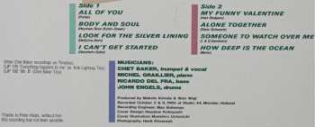 LP Chet Baker: Sings Again