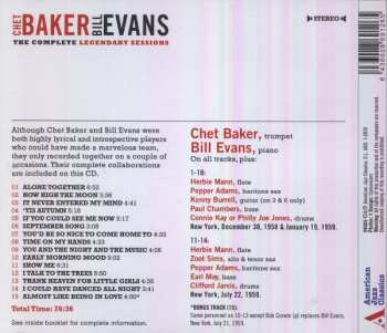 CD Chet Baker: The Complete Legendary Sessions