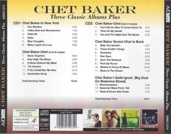 2CD Chet Baker: Three Classic Albums Plus