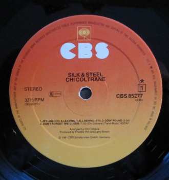 LP Chi Coltrane: Silk & Steel