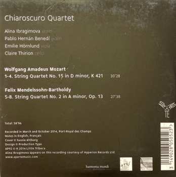 CD Chiaroscuro Quartet: Mozart • Mendelssohn