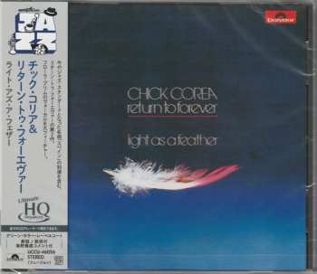 CD Return To Forever: Light As A Feather LTD