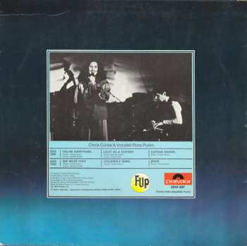 LP Return To Forever: Light As A Feather