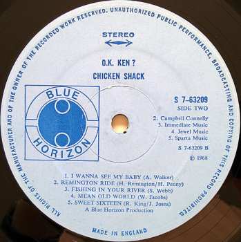 LP Chicken Shack: O.k. Ken?