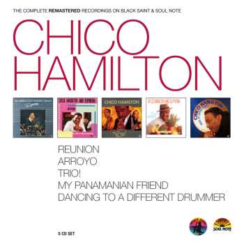 5CD/Box Set Chico Hamilton: Complete Remastered Recordings On Black Saint&Soul Note