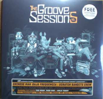 2LP Chinese Man: The Groove Sessions Vol. 5 (15 Exclusive Tracks Baked And Cooked At The Chinese Man Records Secret Laboratory) CLR