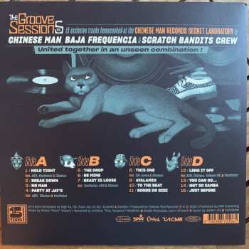 2LP Chinese Man: The Groove Sessions Vol. 5 (15 Exclusive Tracks Baked And Cooked At The Chinese Man Records Secret Laboratory) CLR