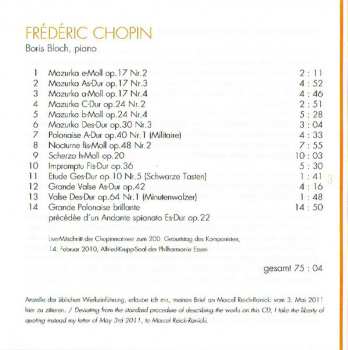 CD Frédéric Chopin: Piano Works 3