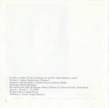 CD Frédéric Chopin: 4 Ballades