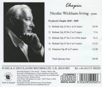 CD Frédéric Chopin: Chopin