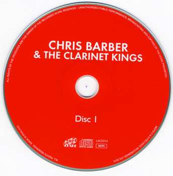 2CD Chris Barber: Chris Barber & The Clarinet Kings‎