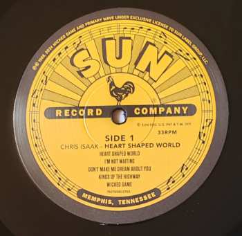 LP Chris Isaak: Heart Shaped World