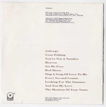 CD Chris Rea: Auberge