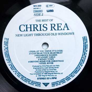 LP Chris Rea: New Light Through Old Windows (The Best Of Chris Rea)