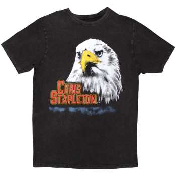 Merch Chris Stapleton: Stone Wash Tričko Eagle
