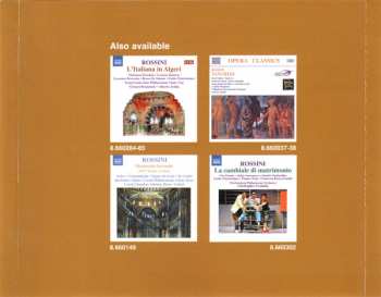 CD Christian Benda: Rossini Complete Overtures - 4 Il Barbiere Di Siviglia, Il Turco In Italia - Armida