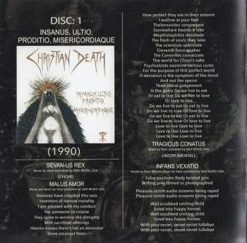 4CD Christian Death: The Dark Age Renaissance Collection Part 3: The Age Of Decadence