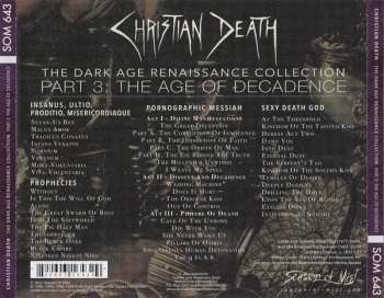 4CD Christian Death: The Dark Age Renaissance Collection Part 3: The Age Of Decadence