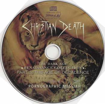 4CD Christian Death: The Dark Age Renaissance Collection Part 3: The Age Of Decadence