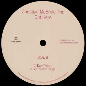 2LP Christian McBride Trio: Out Here LTD | NUM