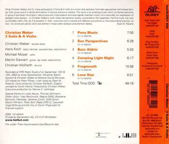 CD Christian Weber: 3 Suits & A Violin
