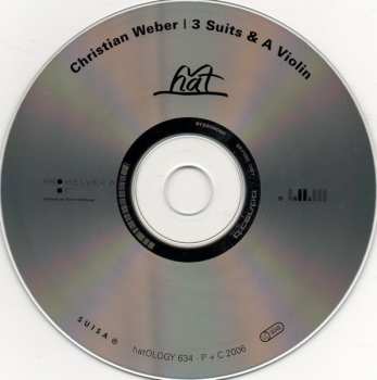 CD Christian Weber: 3 Suits & A Violin