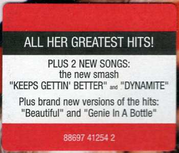 CD Christina Aguilera: Keeps Gettin' Better: A Decade Of Hits 