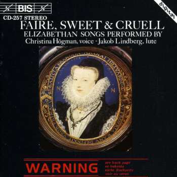 CD Jakob Lindberg: Faire, Sweet & Cruell