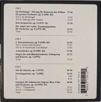 3CD/Box Set Christoph Delz: Complete Works Vol. 1