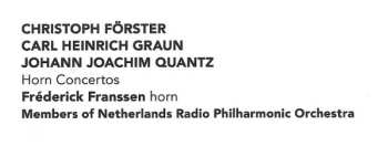 CD Radio Filharmonisch Orkest: Horn Concertos