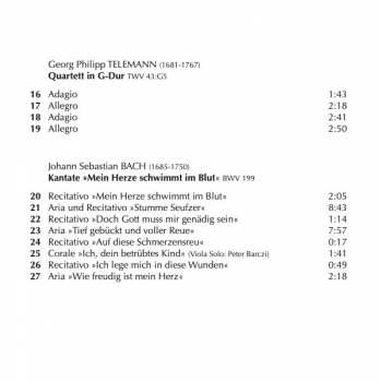 CD Johann Sebastian Bach: Herzenslieder