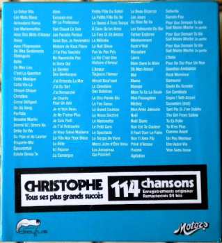 20CD/Box Set Christophe: 114 Chansons - Tous Ses Plus Grands Succès LTD