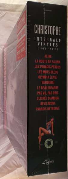 14LP/Box Set Christophe: Intégrale Vinyles (1965 - 2013)