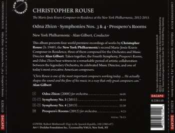 CD The New York Philharmonic Orchestra: Odna Zhizn · Symphonies 3 & 4 · Prospero's Rooms