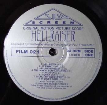LP Christopher Young: Hellraiser - O.s.t.