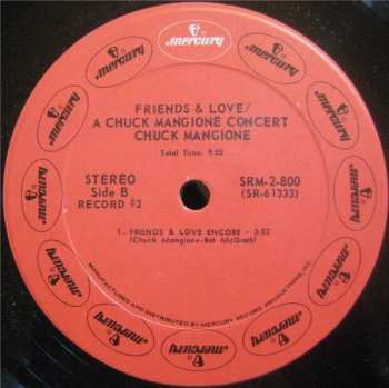 CD Chuck Mangione: Friends & Love: A Chuck Mangione Concert