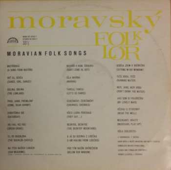 LP Cimbálová Muzika Hynka Bíma: Moravský Folklór