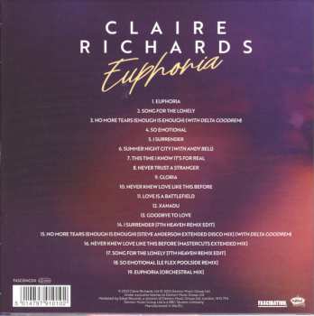 CD Claire Richards: Euphoria DLX
